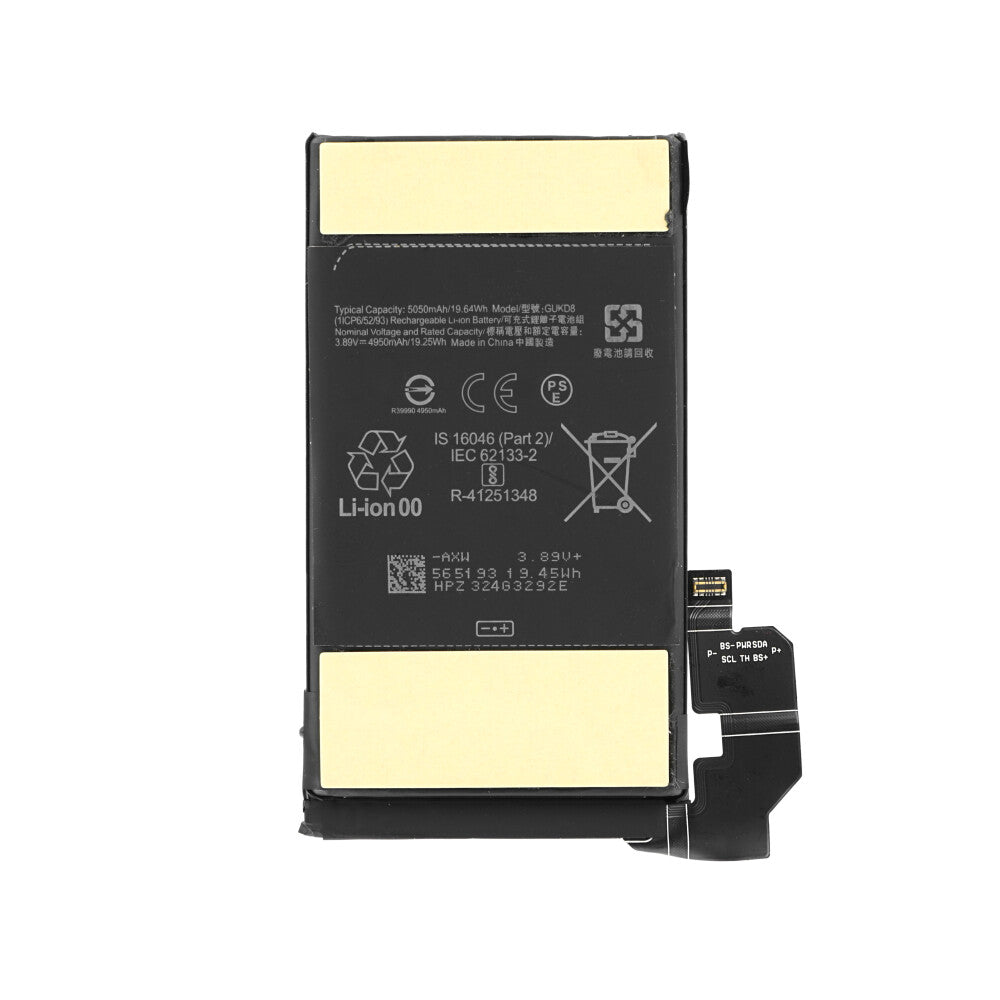 GUKD8 Akku für Google Pixel 8 Pro 5050mAh wie Original Ersatzakku
