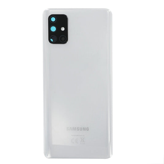 Original Samsung Galaxy A71 A715F Akkufachdeckel Prism Crush Silber GH82-22112B