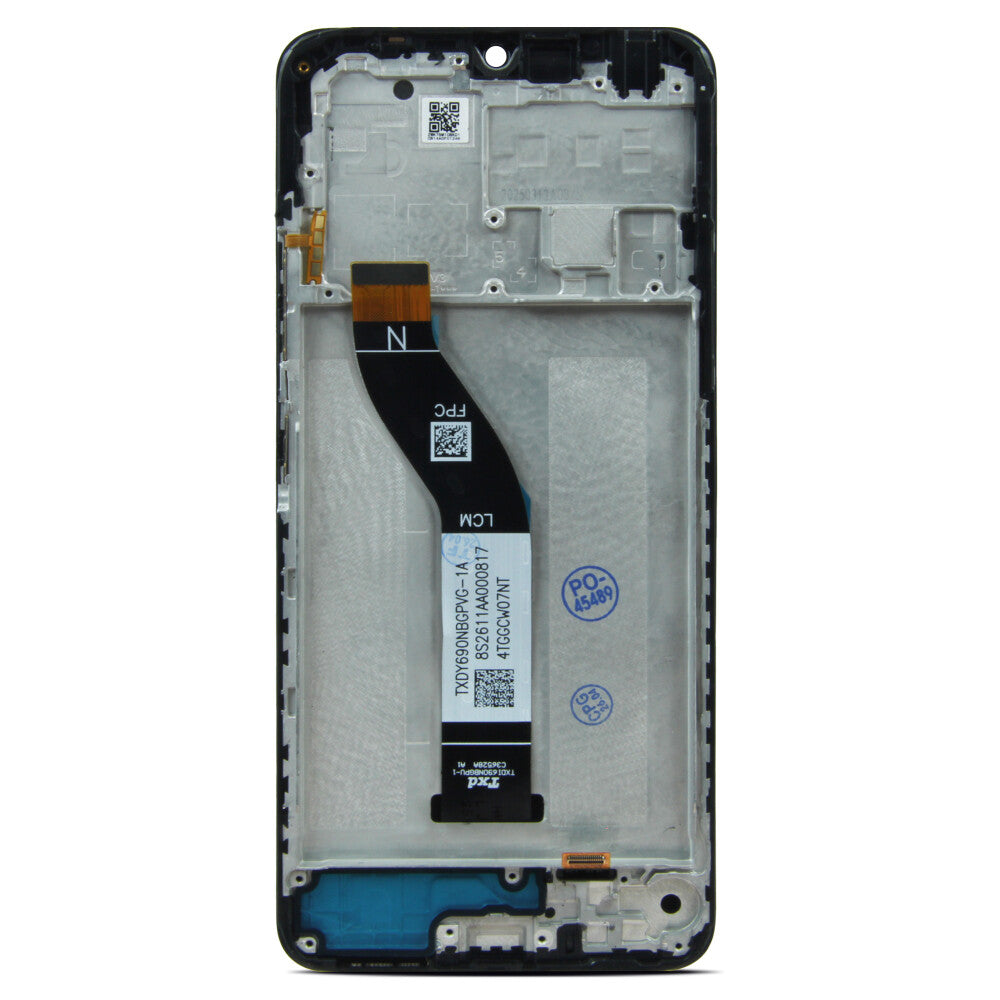 Display + Rahmen für Redmi 14C/Poco C75 schwarz