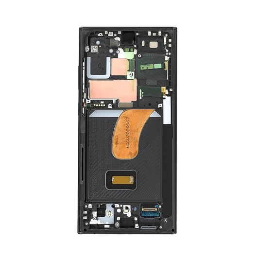 Original Display für Samsung Galaxy S23 Ultra LCD + Rahmen Schwarz GH82-30466A