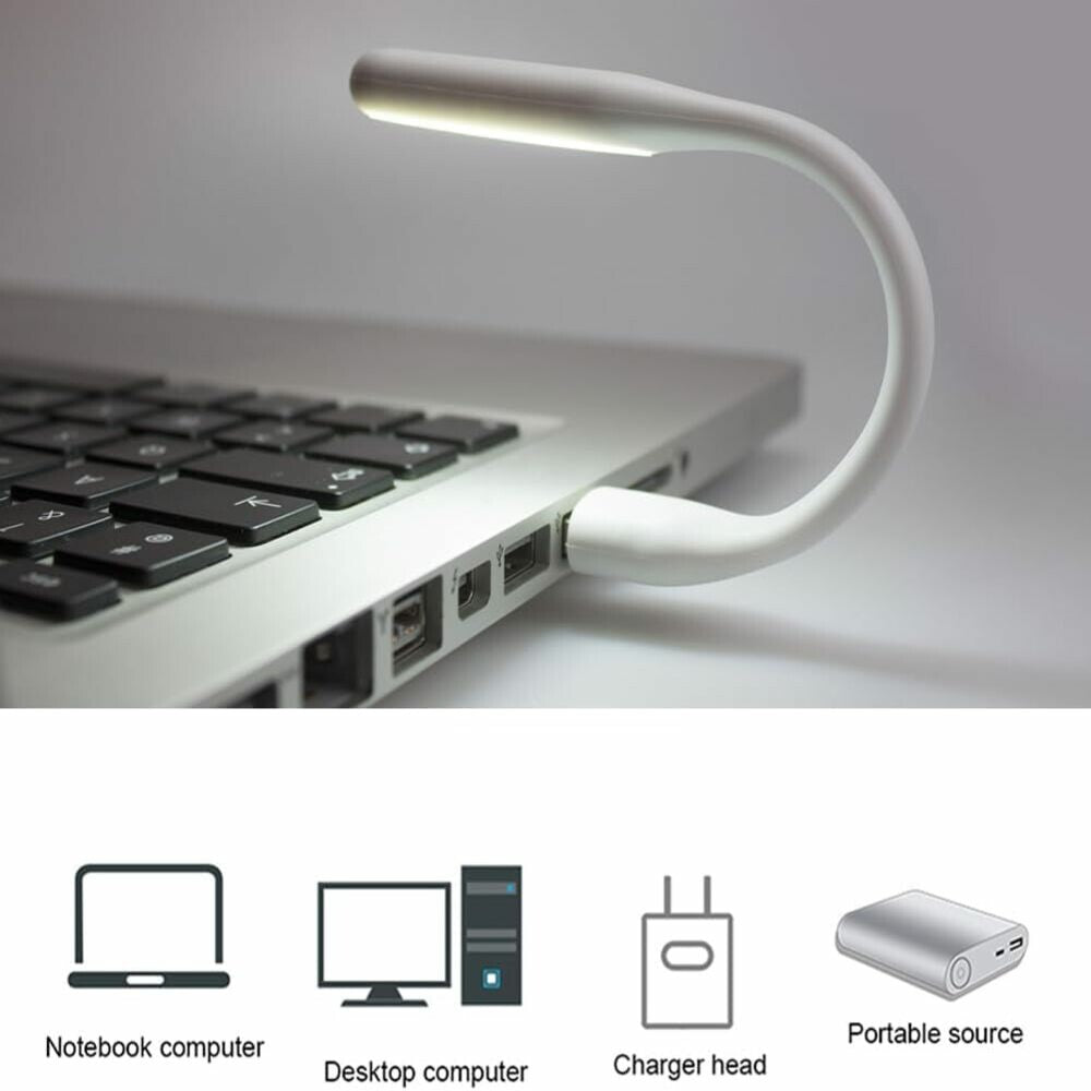 Original USB-LED-Lampe Weiß für Laptop und Lesegenuss