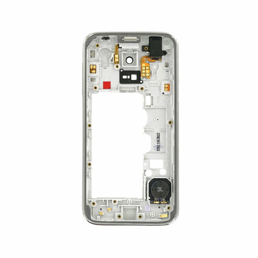 Samsung Galaxy S5 Mini G800 Mittelgehäuse Weiß