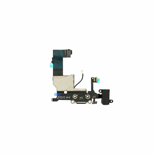 Ladebuchse für iPhone 5 Schwarz Audio Flex Dock Connector 821-1699-B