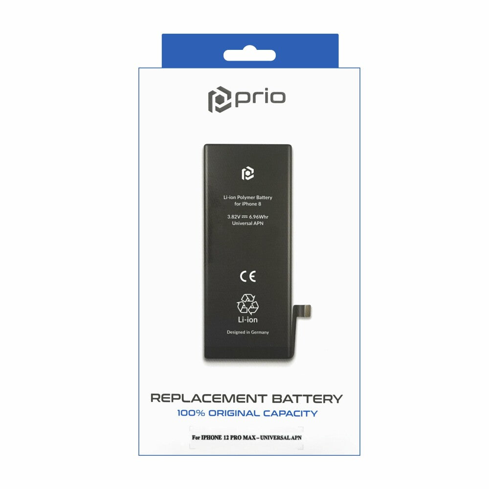 prio Batteriezelle für iPhone 12 Pro Max (ohne Flex-Kabel)