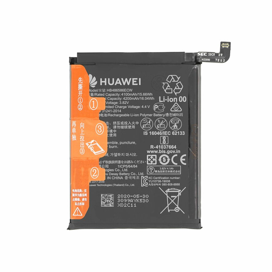 Original Huawei Akku HB486586ECW P40 Lite 4000mAh 24023099