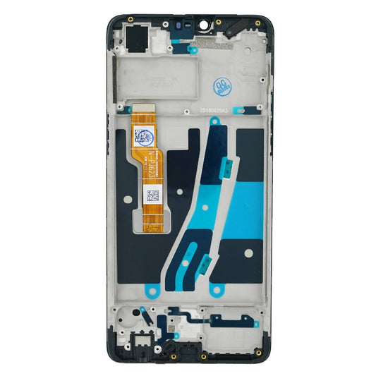 Display für Oppo A3 LCD + Rahmen Schwarz Bildschirm Touch