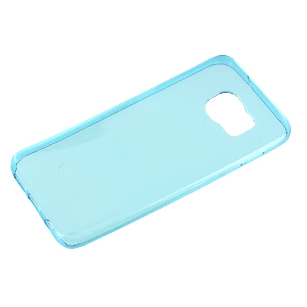 TPU Case Glitter Samsung Galaxy S7 Edge blau