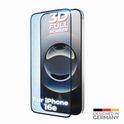 prio 10x 3D Panzerglas Schutzfolie für iPhone 16e schwarz