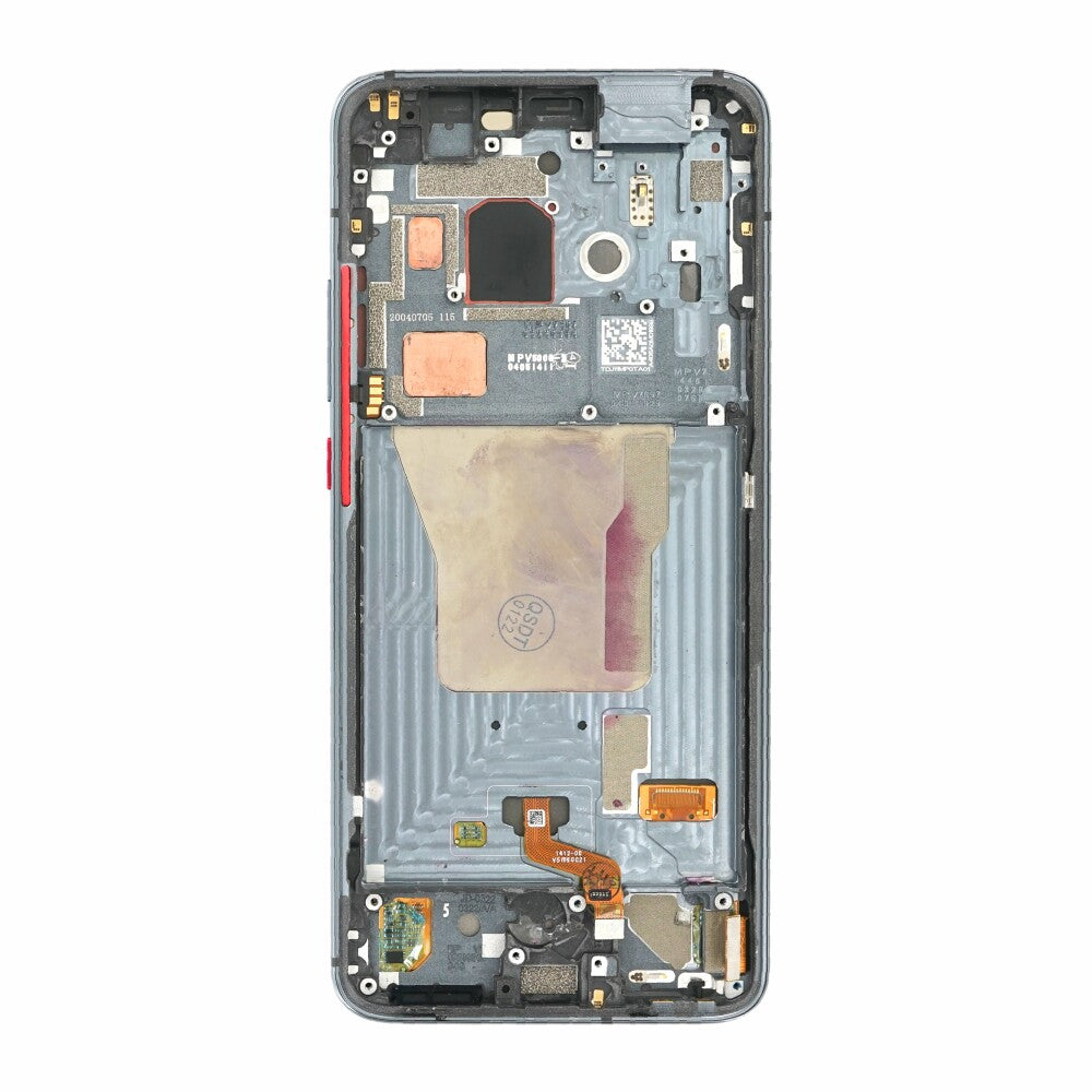 OEM display unit + frame for Poco F2 Pro cyber grey