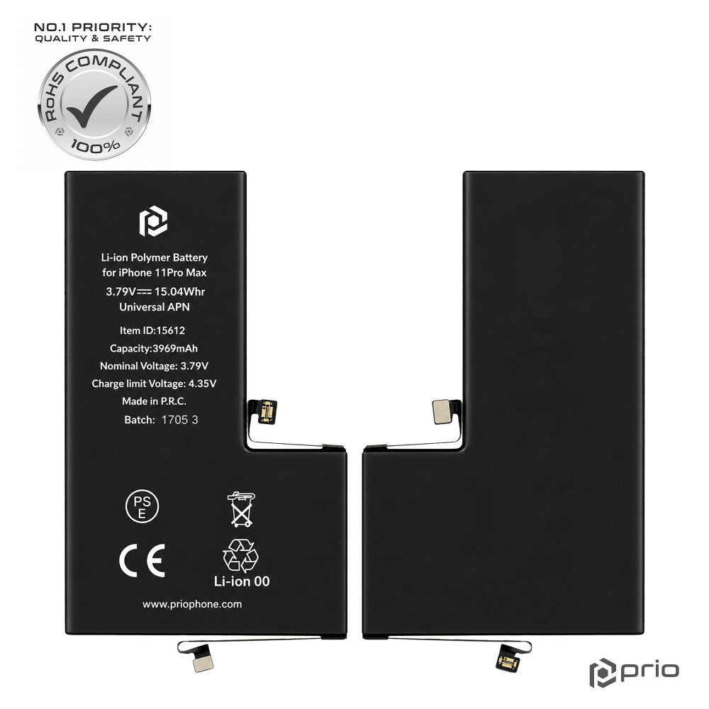 prio Akku für iPhone 11 Pro Max (Universal APN)