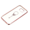 TPU Case Bling Rosegold Samsung S7 Edge-beauty