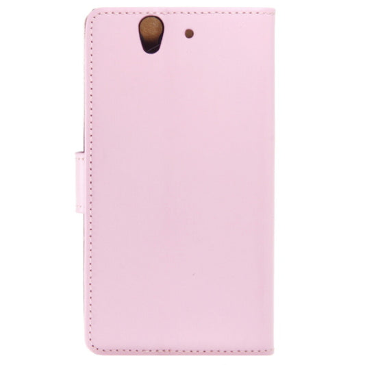 Lederhülle für Sony Xperia Z pink 4250710507894