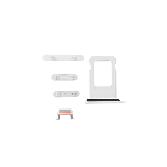 Button Set for iPhone XR white