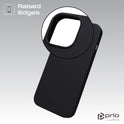 prio silicone protective case for iPhone 14 Pro Max black