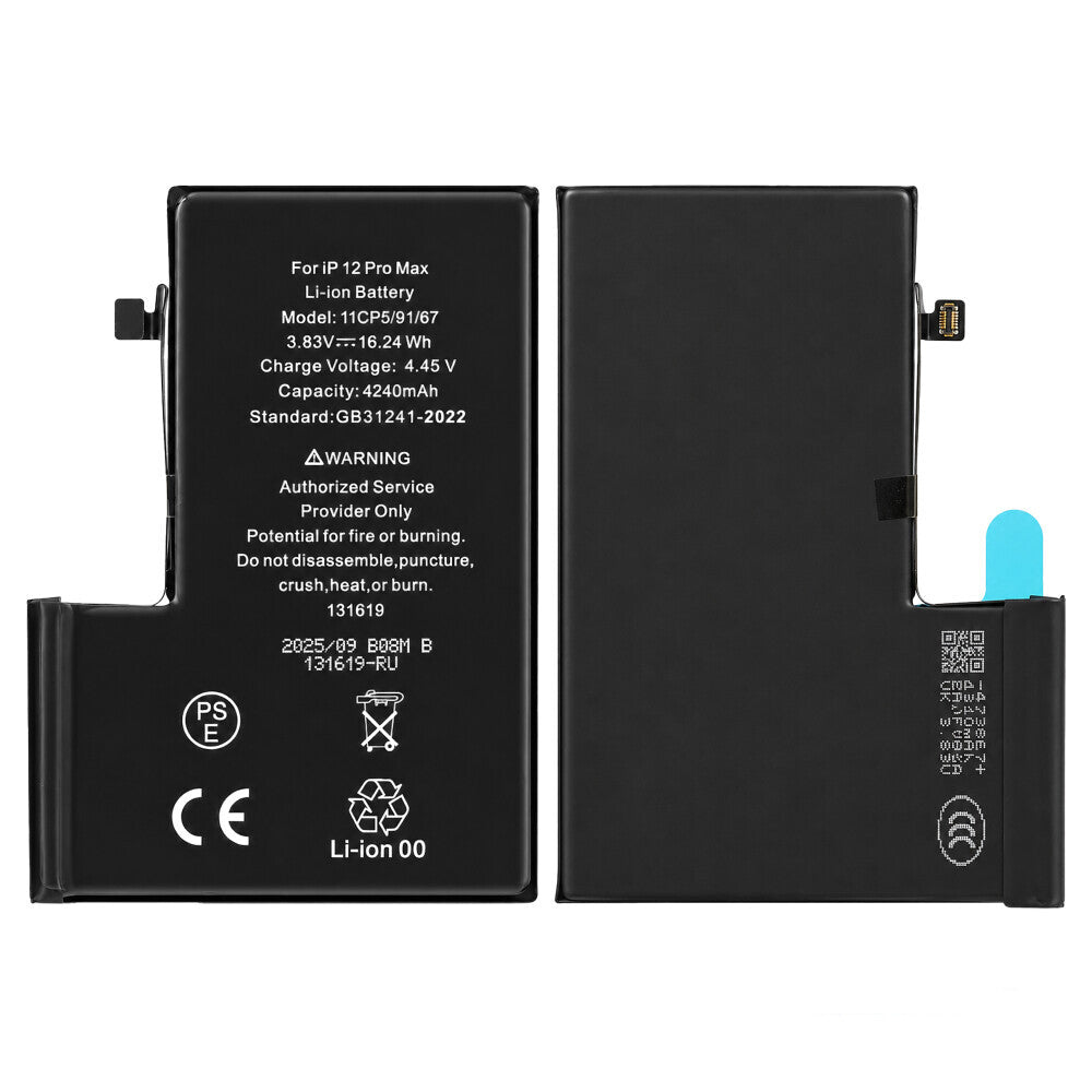 Diagnostizierbarer 4240-mAh-Akku mit hoher Kapazität für das iPhone 12 Pro Max