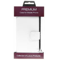 Leather case for Huawei P6 - white 4250710543212