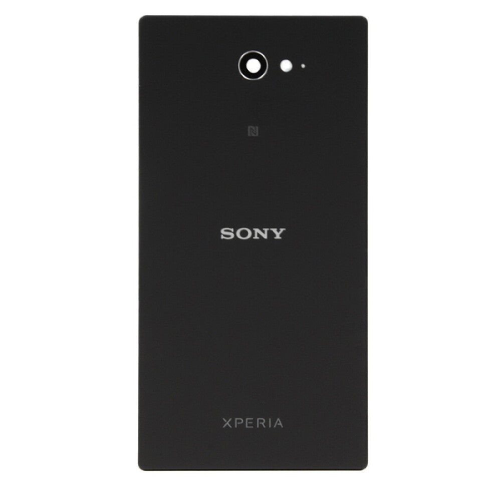 Sony Akkufachdeckel / Cover / Gehäuse  für Xperia M2 Aqua schwarz