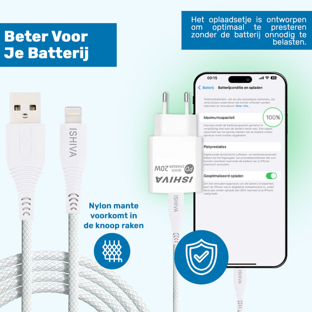 UFUZON Adapter+ USB A auf Licht 1m