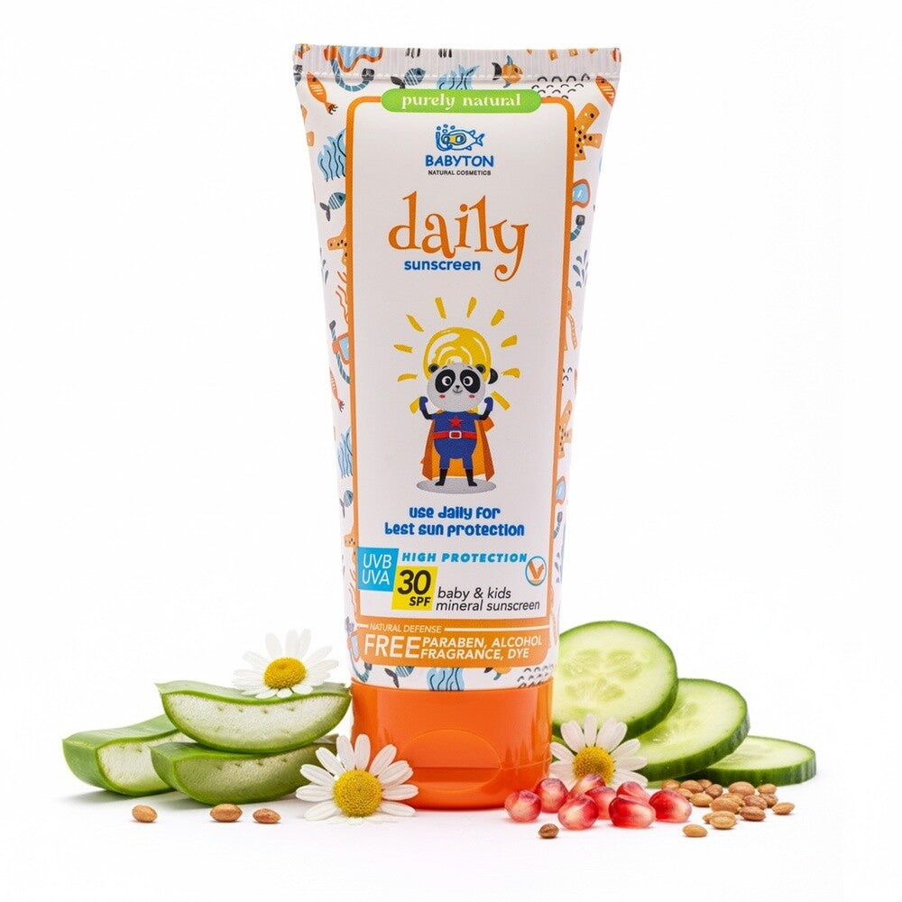 Babyton Mineralische Tagessonnencreme für Babys und Kinder LSF 30