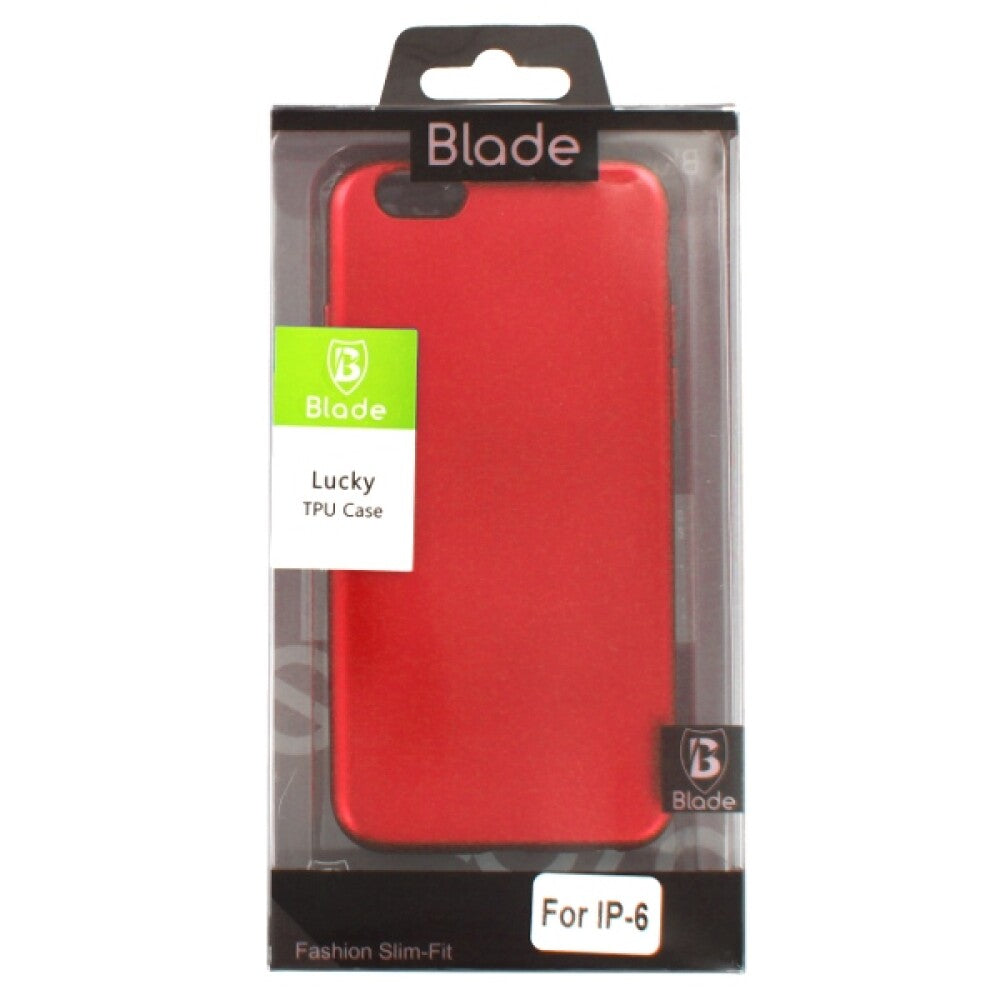 Blade Lucky TPU Schutzhülle für Apple iPhone 6 / 6s rot