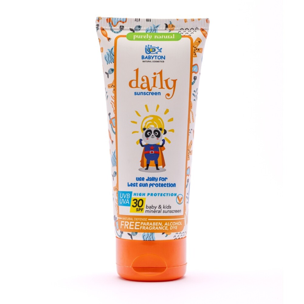 Babyton Mineralische Tagessonnencreme für Babys und Kinder LSF 30