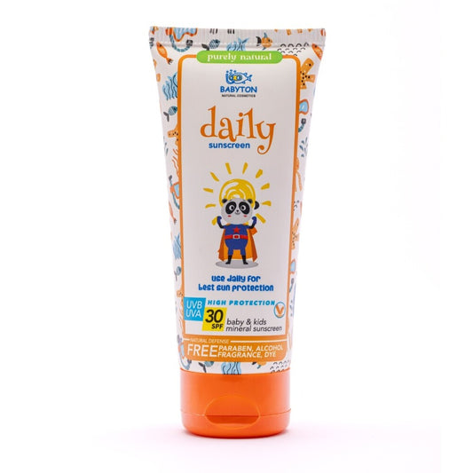 Babyton Mineralische Tagessonnencreme für Babys und Kinder LSF 30