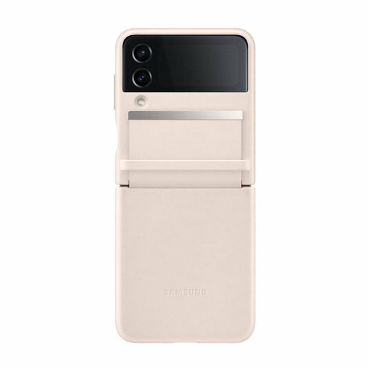 Samsung Flap Leather Cover Galaxy Z Flip 4 peach EF-VF721LPE