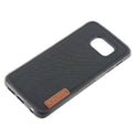 Silicone Case Textile for Samsung S6 Edge black