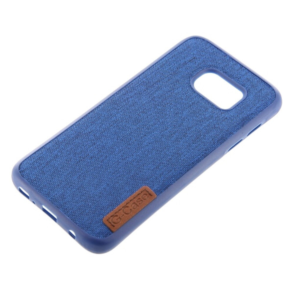 Silicone Case Textile for Samsung S7 blue