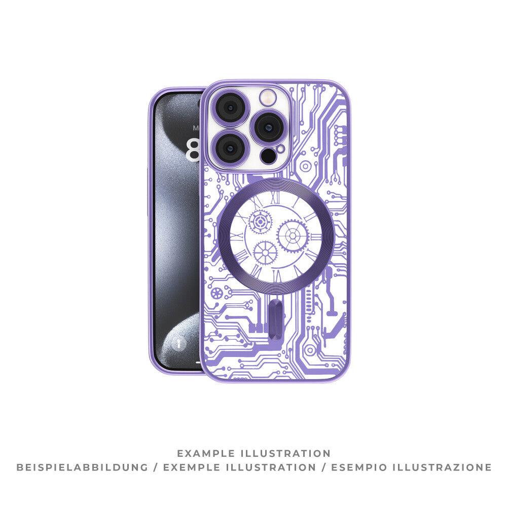 prio elegant phone case MAG for iPhone 12 mini purple