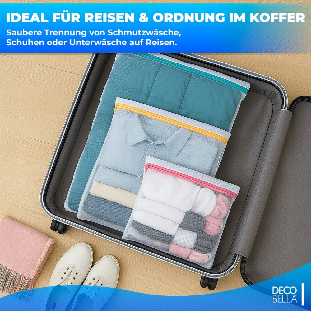 Wäschenetz für Waschmaschine, 3er Set