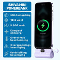 UFUZON Mini Powerbank 5k mah-Lila