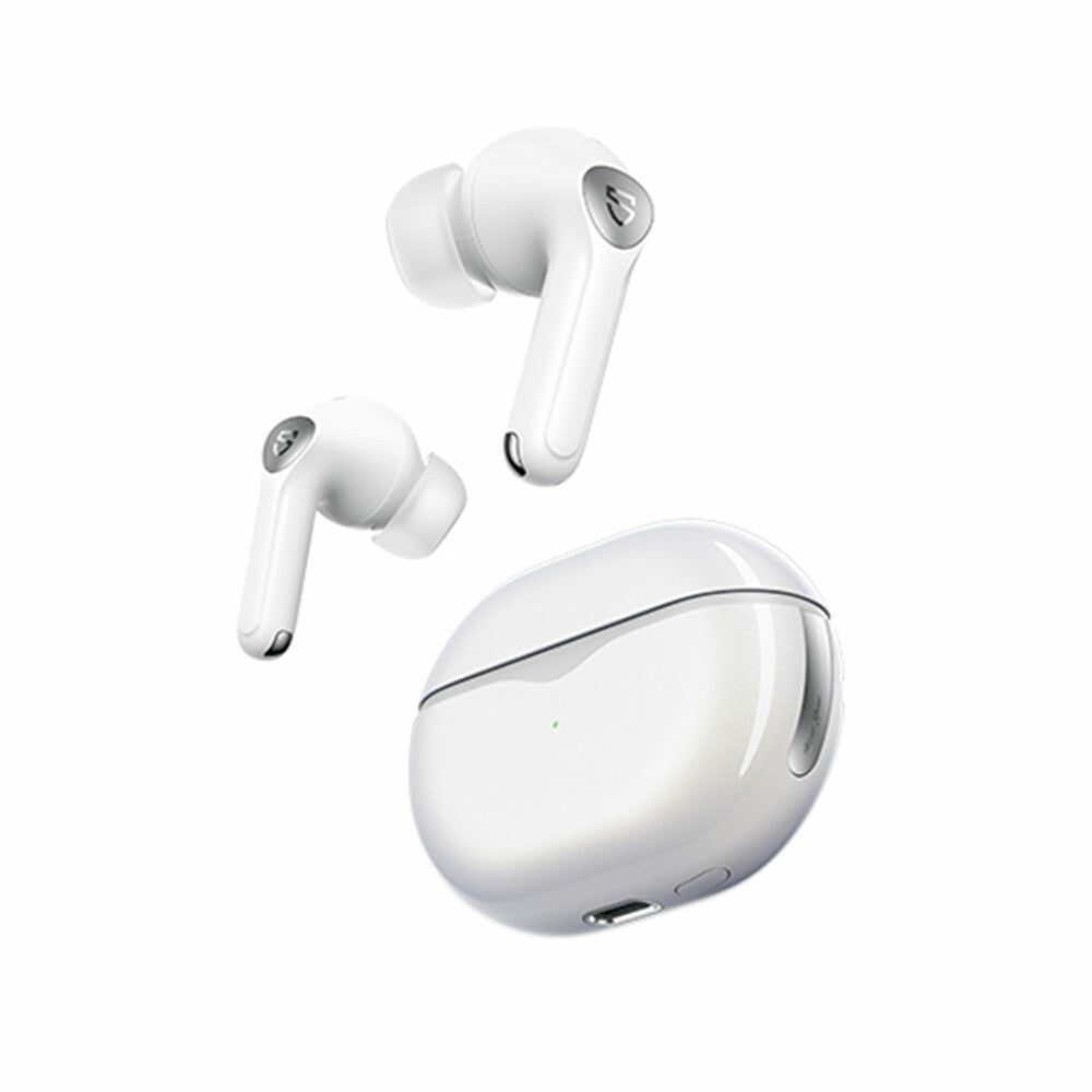 SoundPEATS Air4 Pro wireless earbuds white