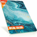 Decovetro Schneidebrett Glas |40x30cm | Glasschneidebrett | Leicht zu reinigen