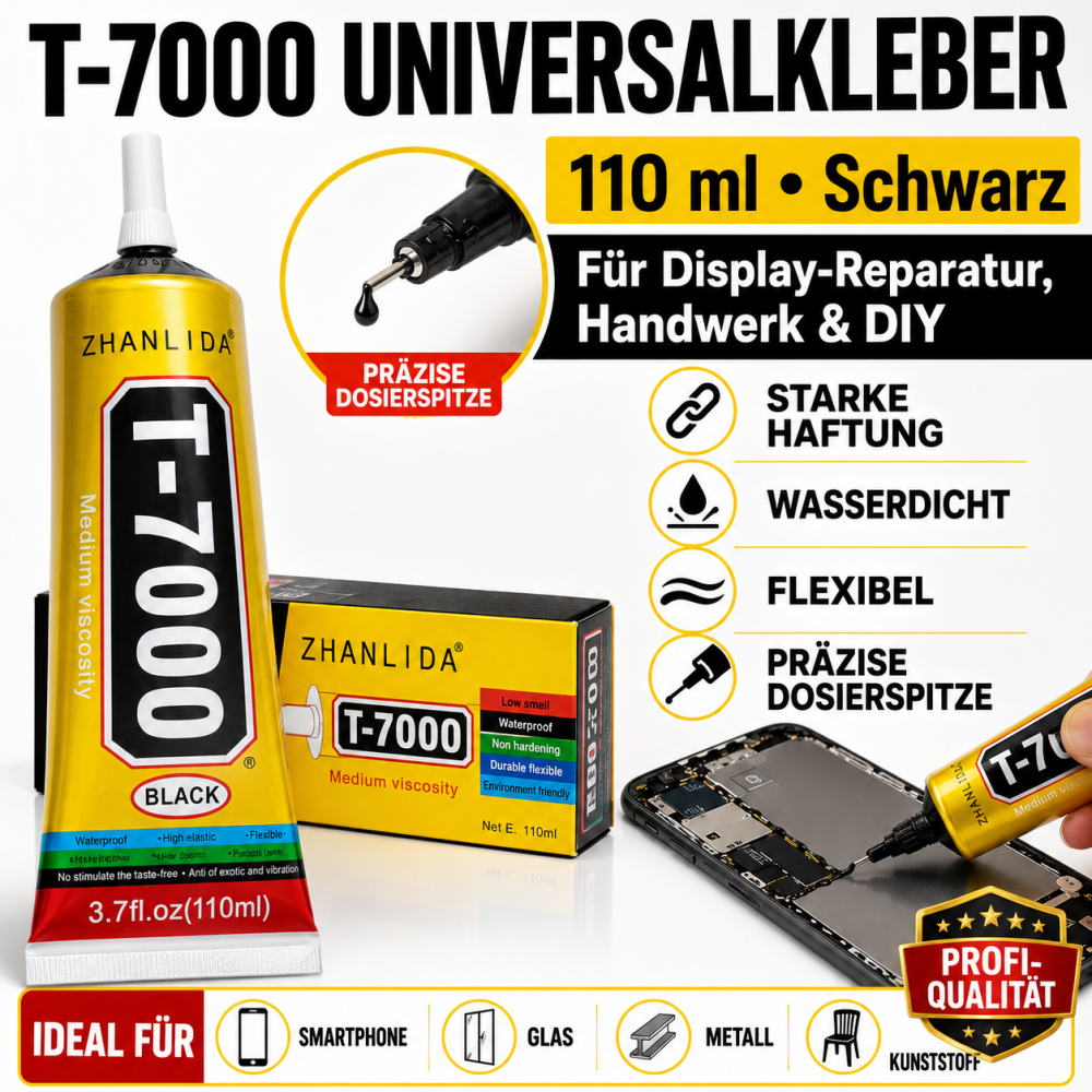 Zhanlida T7000 Universalkleber 110 ml schwarz