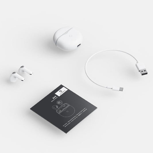 Original SoundPEATS Kabellose Bluetooth Earbuds Weiß