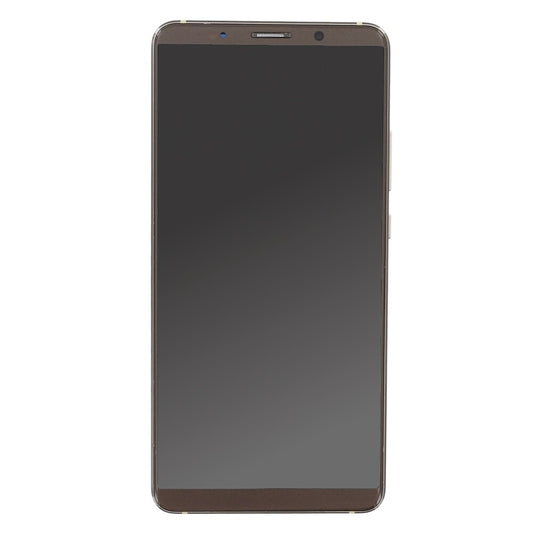 OEM display unit + frame for Huawei Mate 10 Pro mocha brown, without logo