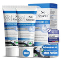 No Sweat Antitranspirant Gel 50 ml – Stark gegen Schwitzen im Gesicht, Hals, Nacken x2