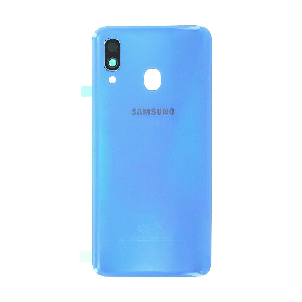 Samsung Galaxy A40 SM-A405 battery compartment cover blue