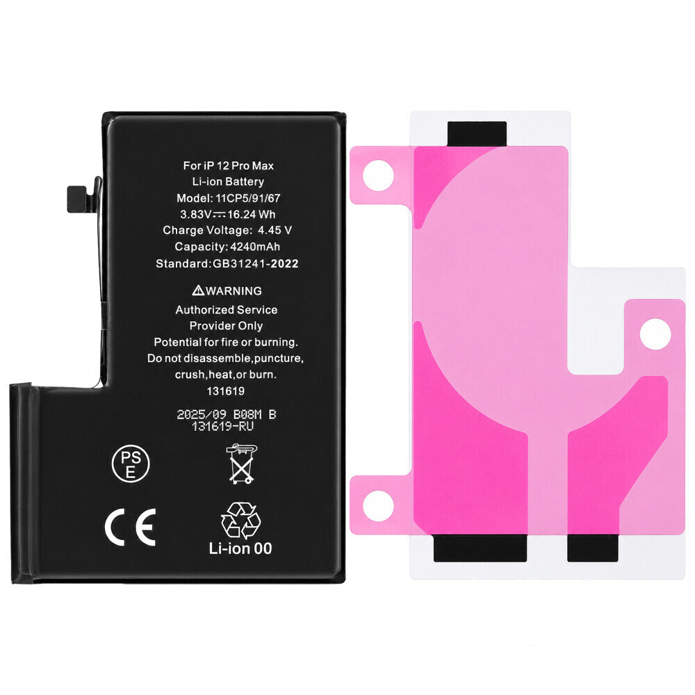 Diagnostizierbarer 4240-mAh-Akku mit hoher Kapazität für das iPhone 12 Pro Max