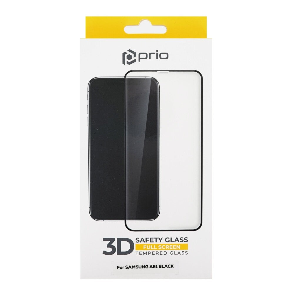 prio 3D screen protector glass for Samsung A51/A51 5G black