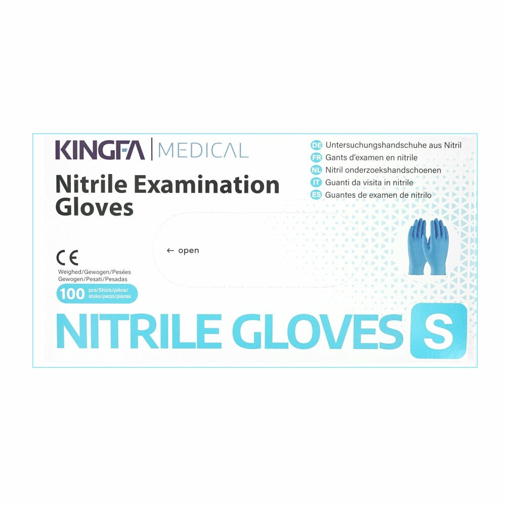 Kingfa Nitrile Gloves 100 pieces size S