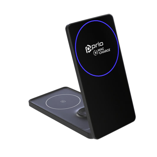 prio 3 in 1 wireless fast charger / holder MAG black