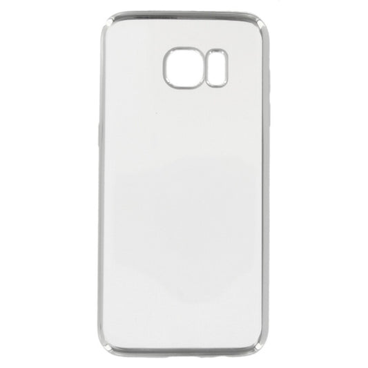 TPU Case / Hülle / Gehäuse / Cover LINE für Samsung Galaxy S7 Silber