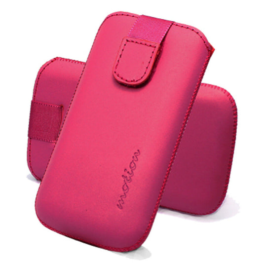 Motion leather case Slide G900 Galaxy S5 pink - 4250710549139