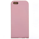 Slim Leder Flip Hülle iPhone 6, 6s pink 4250710555383