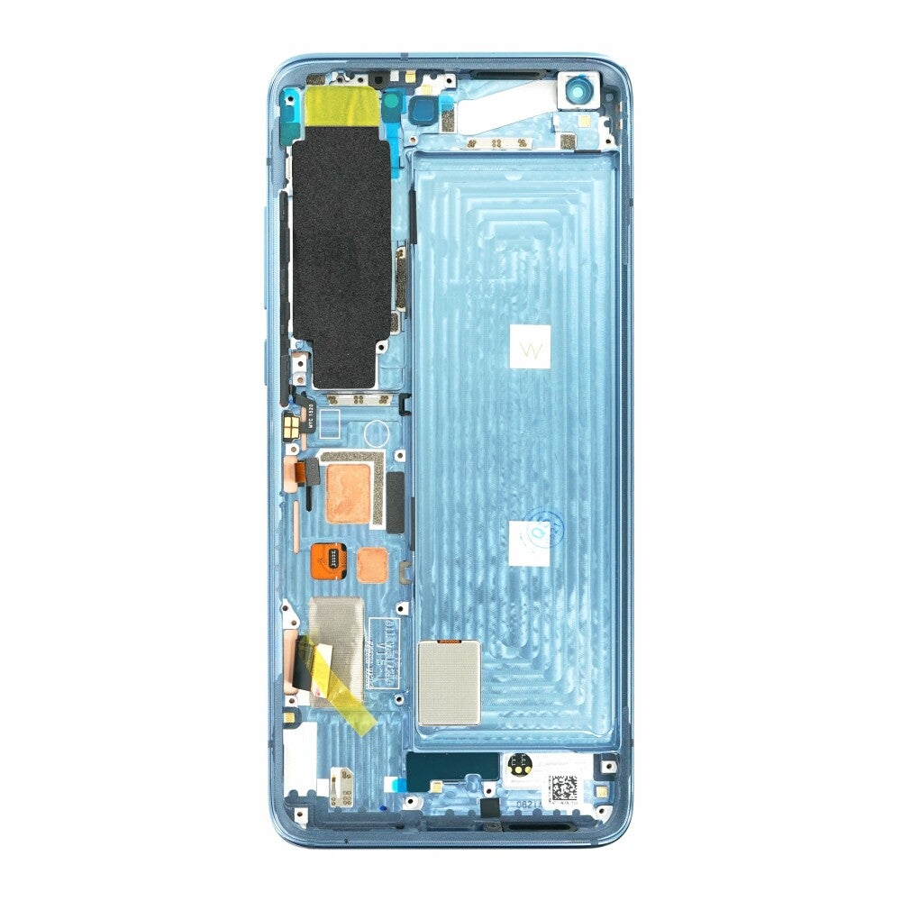 OEM display unit + frame for Xiaomi Mi 10 (C-Version) coral green