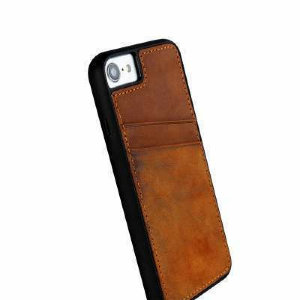 Justin iPhone 6 / 6s + plus protective case leather brown