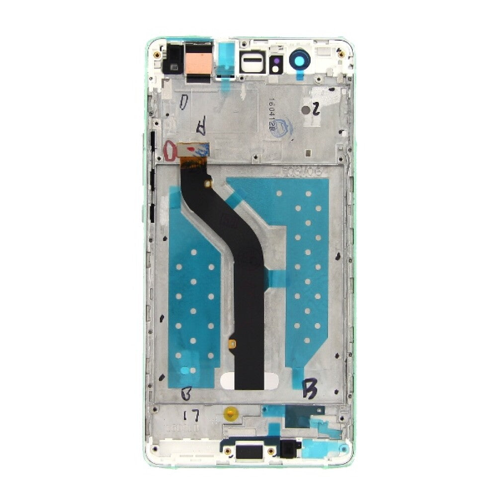 OEM Display Unit + Frame for Huawei P9 Lite white