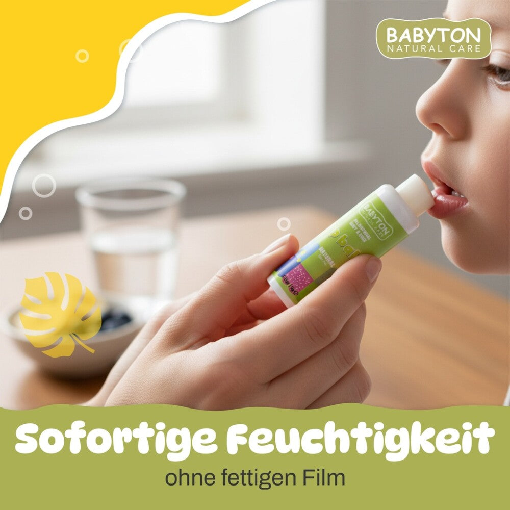 Babyton Lippenbalsam für Babys und Kinder, natürlich geschmacksneutral, 5 g